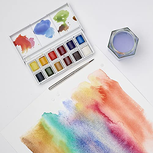 Winsor & Newton - Cotman - Caja De Bolsillo De Pintura Para 