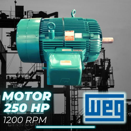 Motor Electrico Weg 200 Hp Iec Ip 55 1200 Rpm Frame 315 S/m