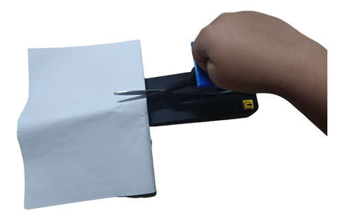 Tesoura Adaptada Tipo T Com Suporte Para Deficientes