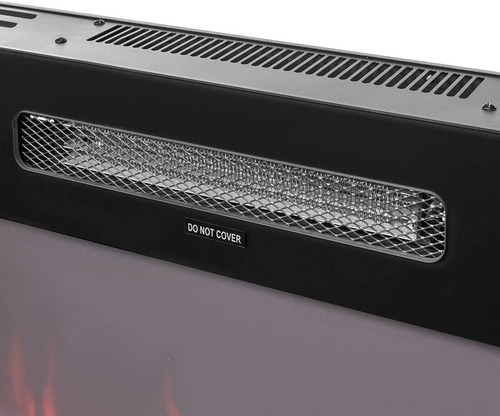 Chimenea Eléctrica De Pared Empotrable 50 PLG Control Remoto