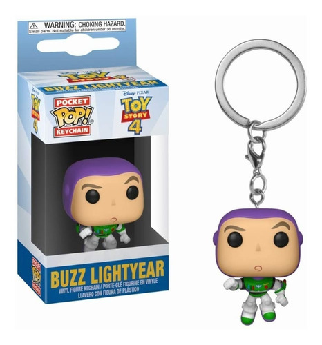 Funko Pop! Llavero Toy Story 4 Buzz Lightyear 