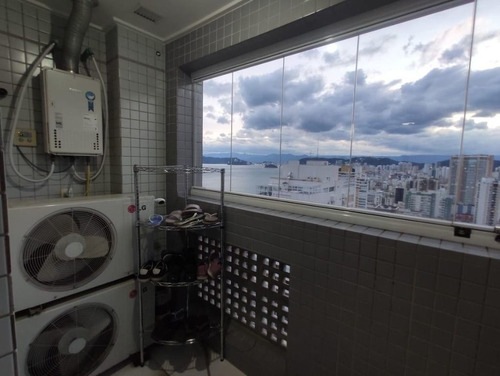 Imagem 21 de 27 de Apartamento Duplex Com 4 Dormitórios, 240 M², 2 Suítes, 2 Vagas, - Venda Por R$ 3.077.000 Ou Aluguel Por R$ 20.000/mês - Aparecida - Santos/sp - Ad0016