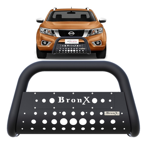 Burrera Tumbaburros Bronx Black Nissan Np300 Frontier 2021