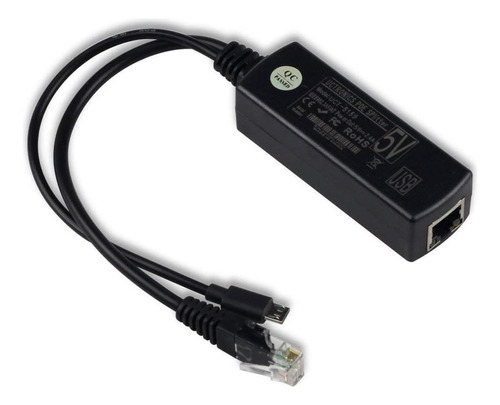 Divisor De Polos Activo Udtronics Iee 802.3af Micro Usb Aa