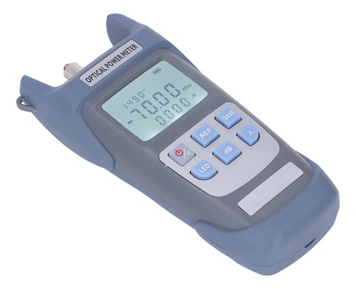Medidor De Potencia De Fibra Óptica, Carcasa Abs, Apagado Au