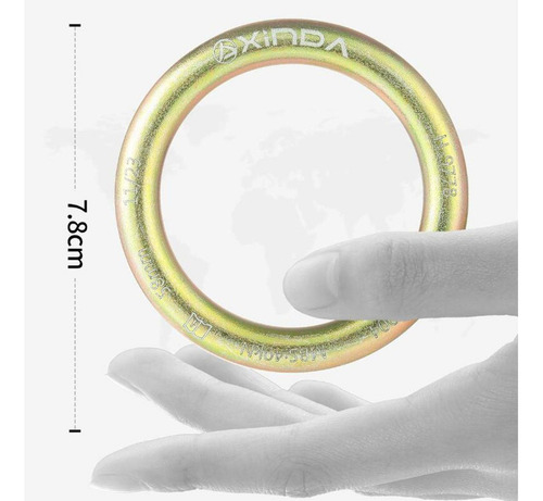 Para J0yf Anillo De Rappel, Anillo Pequeño De 40 Kn,