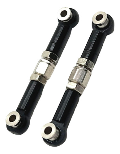 2 Accesorios De Varilla De Enlace De Dirección, Negro