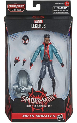 Imagen 1 de 1 de Figura De Acción Marvel Legends Spider-man-miles Morales