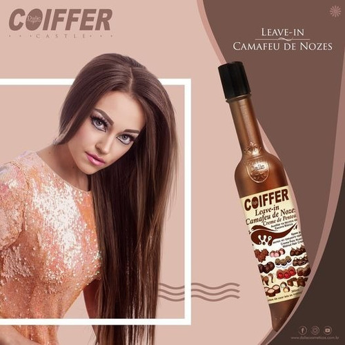 Imagem 2 de 6 de Leave-in Capilar Camafeu De Nozes Coiffer 300ml