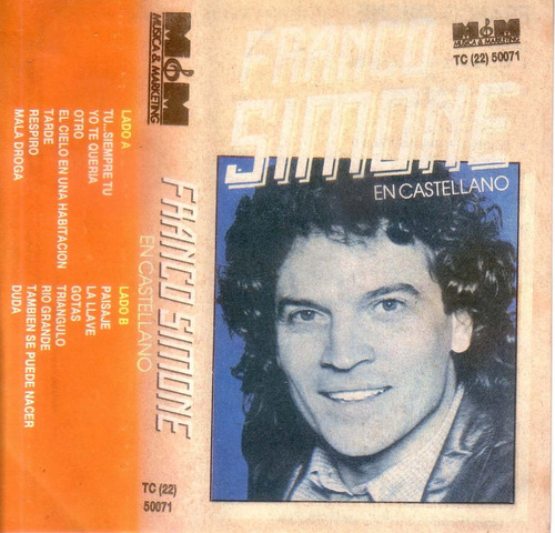 Franco Simone En Castellano Cassette M&m Pvl