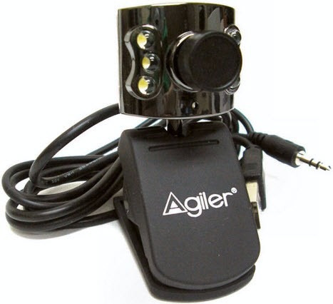 Camara Webcam Agi4184 Agiler Laptop Pc Led Microfono Usb Ccc