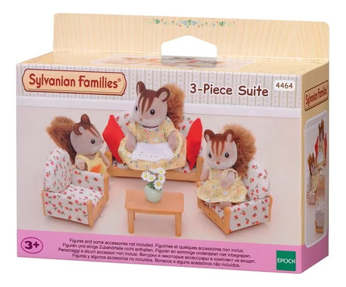  Sylvanian Families Set De Sofá Y Sillones 4464