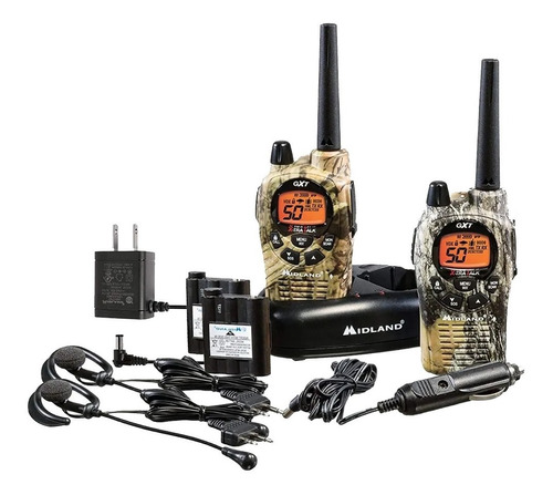 Radios Midland Camo Gxt1050vp4 58km* 36 Millas 2 Vías Bandas De Frecuencia Gmrs Frs