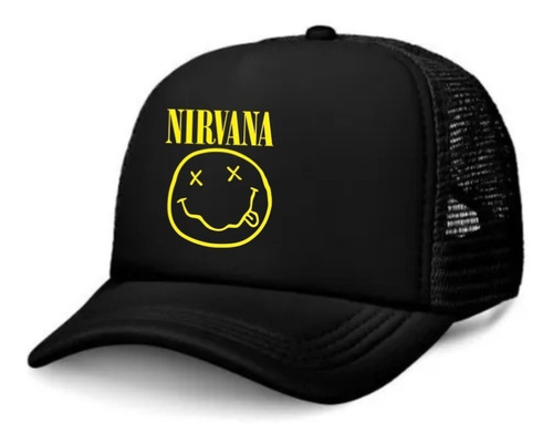 Gorra Trucker Nirvana Varios Modelos Rock