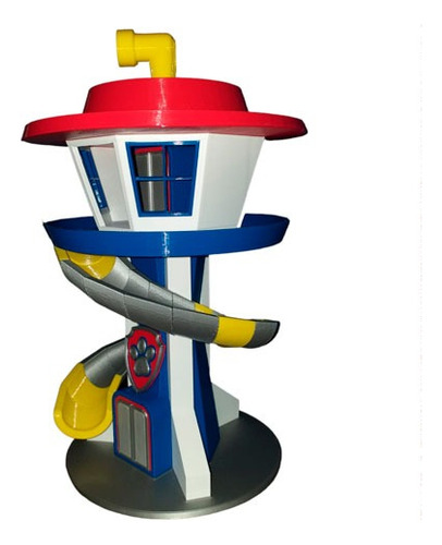 Torre Paw Patrol Patrulla Canina + Set Vehículos Friccion X6