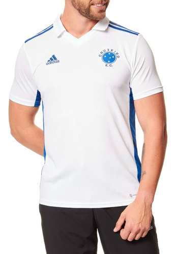 Camisa Masculina 2 Cruzeiro 22/23 Branca adidas