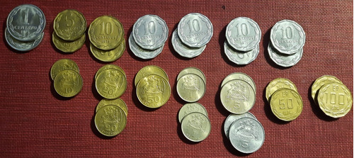 36 Monedas De  Distintas Acuñaciones X 2 De C/u