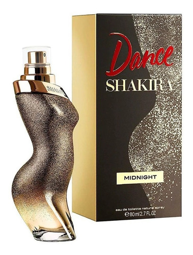 Shakira Dance Midnight Perfume Mujer Edt 80 ml  