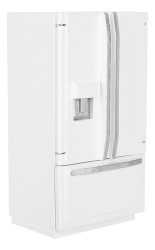 Refrigerador Modelo 1:12 Minipuertas De Madera De Abedul Con