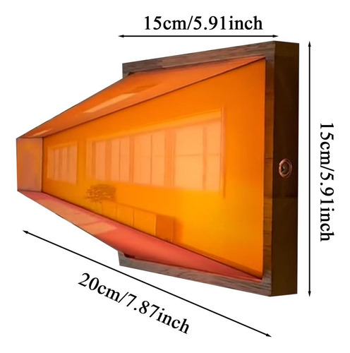 Luz Nocturna De Pared 3d Lámpara De Ilusión Led 3d Lámpara D