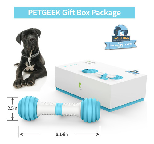 Petgeek Juguete Interactivo De Hueso De Perro, Juguete Autom