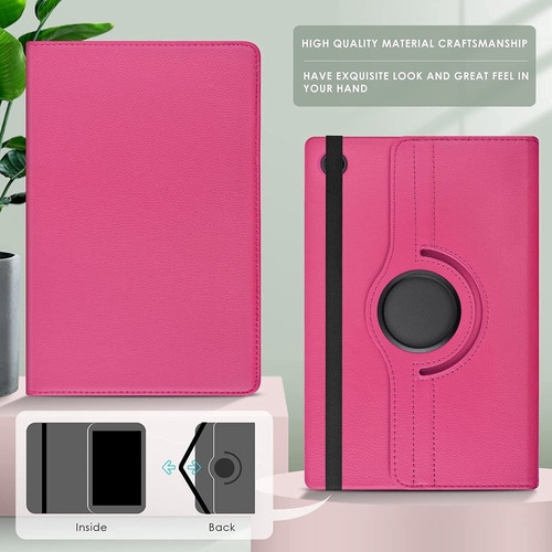 Case Funda Para Galaxy Tab A8 10.5 X200 X205 Fucsia