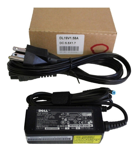 Cargador Mini Dell 19v 1.58a Original Inspiron Mini 1011