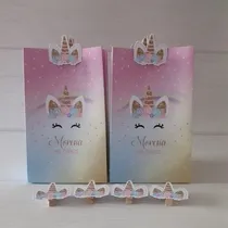 Comprar Bolsitas Golosineras Personalizadas -  Unicornio Modelo 2