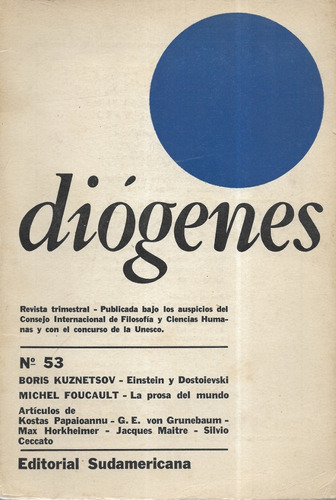Revista Diógenes N° 53 / Año 1966