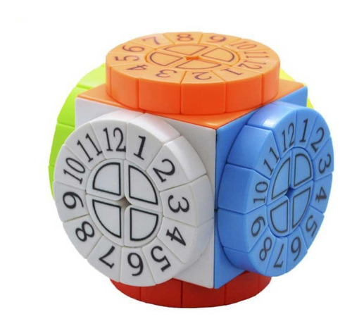 Cubo Rubik Time Machine Numerado 2x2 De Colección