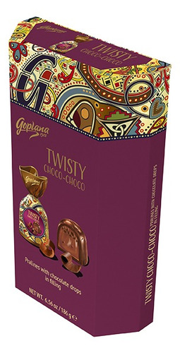 Imagen 1 de 1 de Estuche De Bombones Goplana Twisty Choco-choco