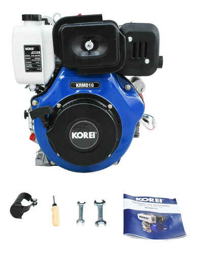 Motor Profesional Diésel Korei 10 Hp Arranque Manual- Krmd10