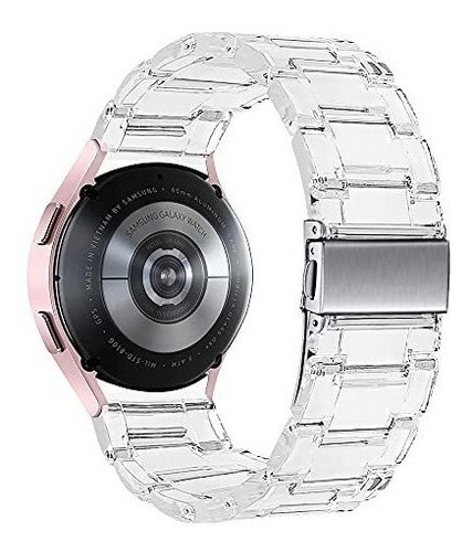 Malla Para Samsung Galaxy Watch De Resina Transparente