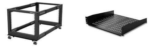 Startech Rack Servidor Marco Abierto 19  8u Estante 2u Para