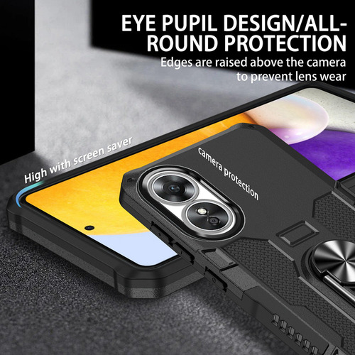 Funda Protectora A Prueba De Golpes For Teléfono Oppo A17
