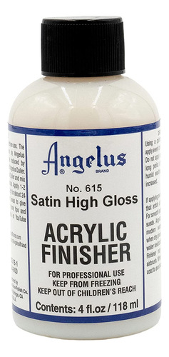 Angelus Acrílico 615 Finisher Satin Hg 4 Oz