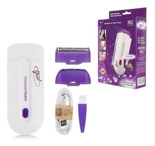 Depilador Laser Corporal Indolor Luz Ativa Recarregável Usb