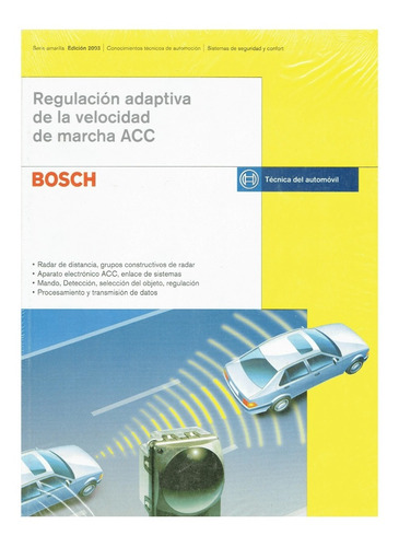 Manual Bosch Autos Regulación Adaptiva Velocidad Marcha Acc