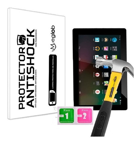 Neerwaarts Assert koken Protector De Pantalla Antishock Tablet Denver Taq-90052 | Cuotas sin interés