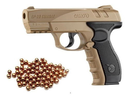 Imagen 1 de 5 de Pistola Gamo Gp20 Desert Sand Co2 Aire Comprimido + Balines