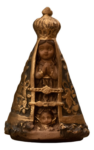 Virgen Aparecida Chica Pieza Religiosa Campoamor Deco