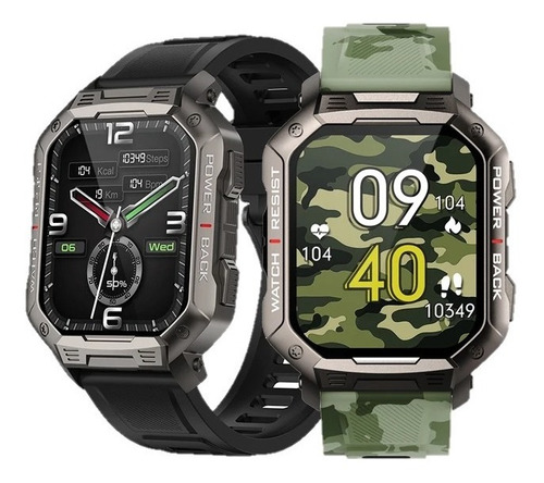 Reloj Deportivo Estilo Militar Smartwatch Con Llamadas Ip67