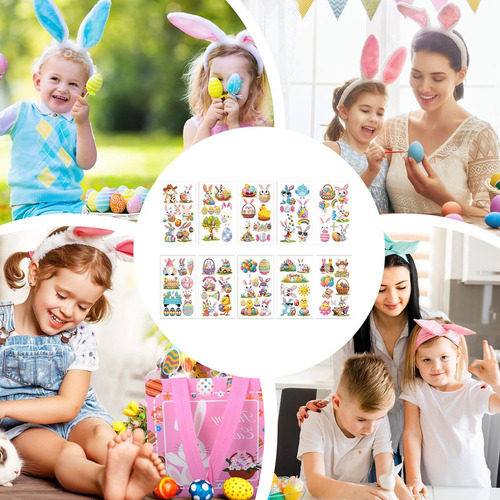 Tz Tatuaje Temporal De Pascua Para Niños Tatuaje Temporal