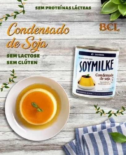 Leite Condensado De Soja Sem Lactose 330g Soymilke