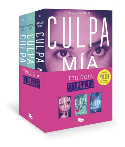 Coleccion Trilogia Culpa Mia + Culpa Tuya + Culpa Nuestra