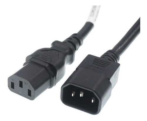 Extension Cable De Poder - Coca Tipo Sjt De 1.8 Metros