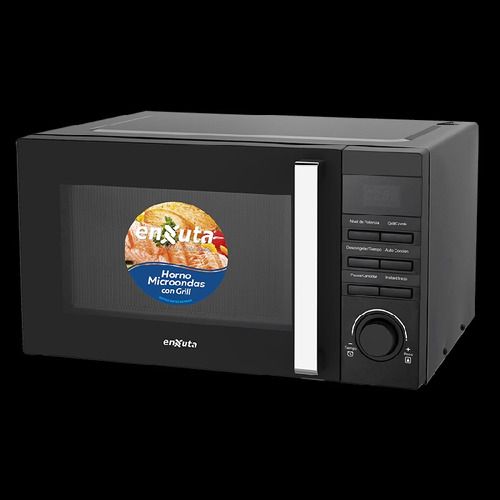 Microondas 23l C/grill Negro 800w - Enxuta - Moenx0323dgn