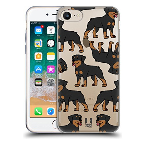 Head Case Designs Rottweiler Dog Breed Patterns 3 Soft Gel C