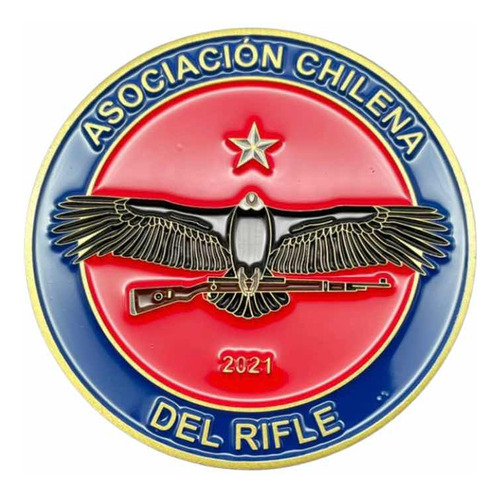 Asociación Chilena Del Rifle, Moneda Oficial De Colección.