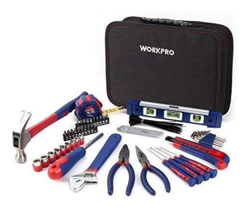 Martillo Workpro Con Pinzas Desarmadores Flexometro